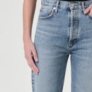 Agolde + Ero 90's High Rise Slim, Acid Wash, 30x32, EUC, $279 MSRP